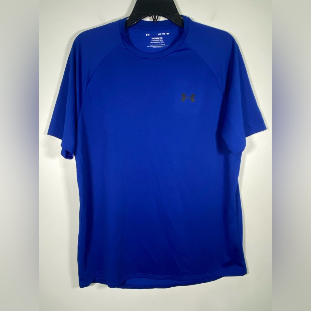 Under Armour Men's Royal Blue Short Sleeve Tech tee.